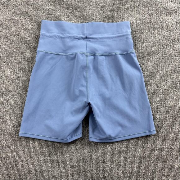 Vuori Daily Shorts Womens Small Blue High Rise Drawstring Athletic Yoga Workout - Picture 9 of 16